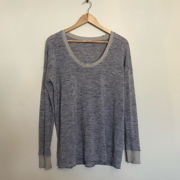 Aritzia Scoop Neck Sweater S Wilfred - Picture 2 of 7